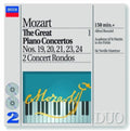 the album cover for Alfred Brendel - Great Piano Concertos 1