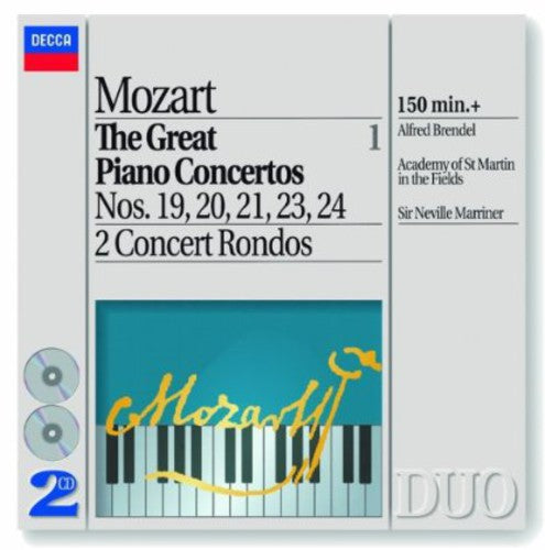 the album cover for Alfred Brendel - Great Piano Concertos 1