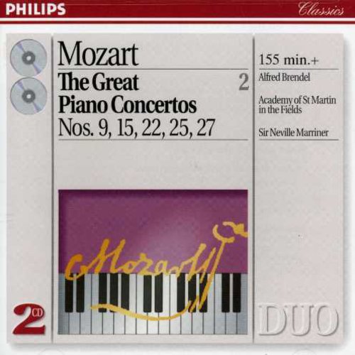 the album cover for Alfred Brendel - Great Piano Concerti 2