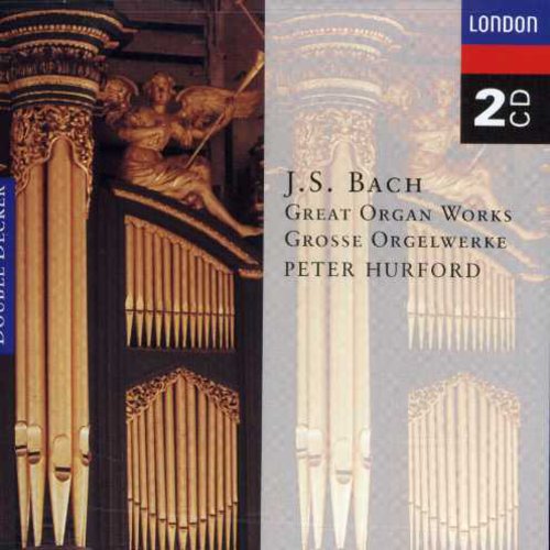 the album cover for Peter Hurford - Great Organ Works