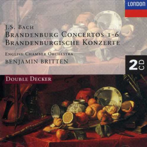 the album cover for English Chamber Orchestra - Brandenburg Concerti 1-6