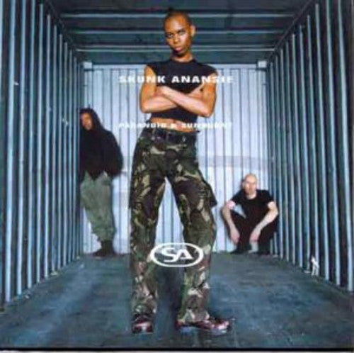 the album cover for Skunk Anansie - Paranoid & Sunburnt