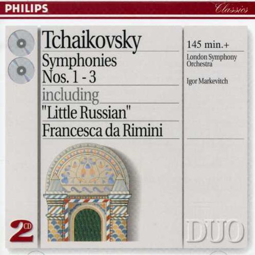 the album cover for London Symphony Orchestra - Symphonies 1 & 3