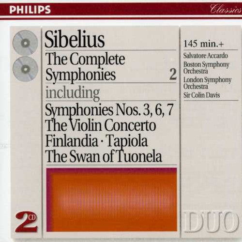 the album cover for Salvatore Accardo - Complete Symphonies 2
