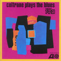 the album cover for John Coltrane - Coltrane Plays Blues
