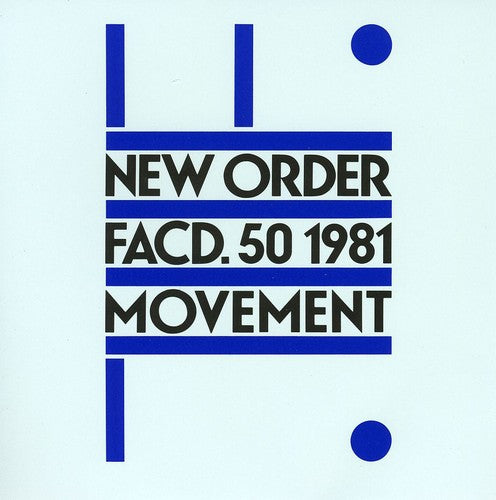 the album cover for New Order - Movement [Import]