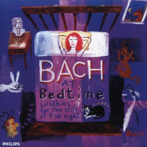 the album cover for Bach At Bedtime / Various - Bach at Bedtime / Various