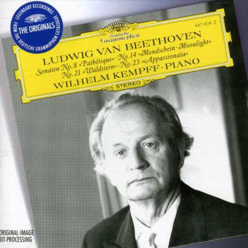 the album cover for Wilhelm Kempff - Sonatas