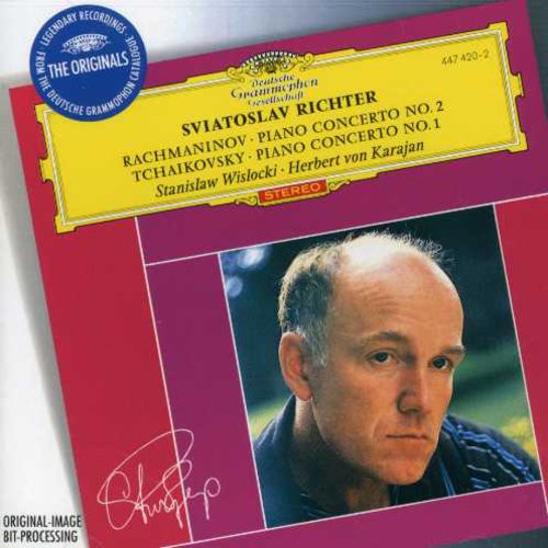 the album cover for Richter/Karajan/Vienna Philhar - Piano Concerto