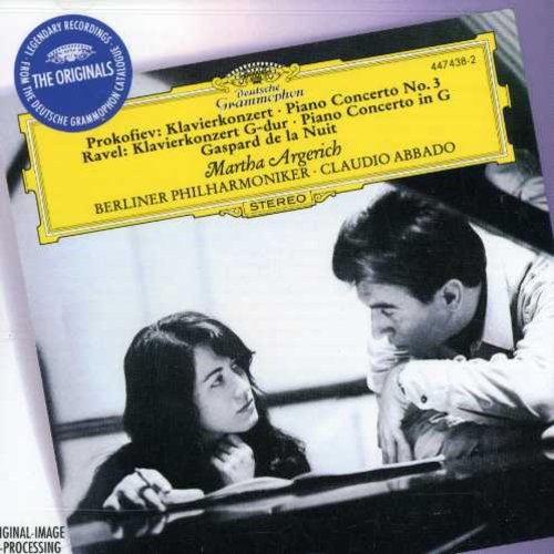 the album cover for Martha Argerich - Piano Concerto 3 / Piano Concerto in G
