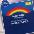 the album cover for Herbert von Karajan - Symphony 5