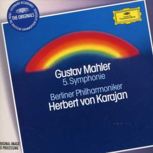 the album cover for Herbert von Karajan - Symphony 5