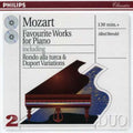 the album cover for Alfred Brendel - Favorite Works for Piano