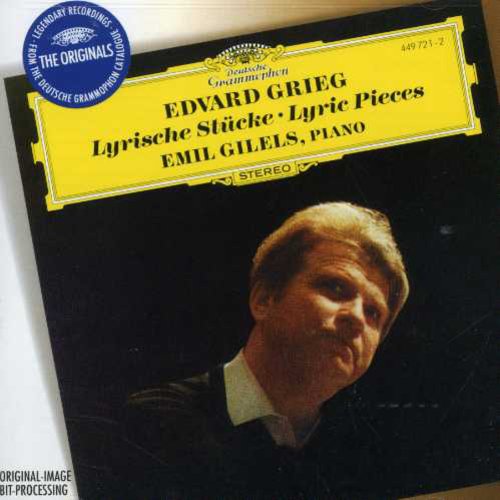 the album cover for Emil Gilels - Lyric Pieces