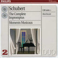 the album cover for Alfred Brendel - Complete Impromptus / Moments Musicaux