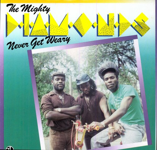 the album cover for Mighty Diamonds - Never Get Weary