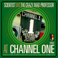 the album cover for Scientist Meets The Crazy Mad Professor - At Channel One