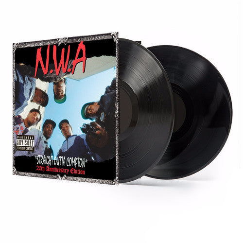 the album cover for N.W.A. - Straight Outta Compton: 20th Anniversary Edition