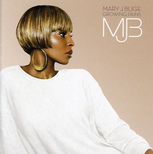 the album cover for Mary J. Blige - Growing Pains