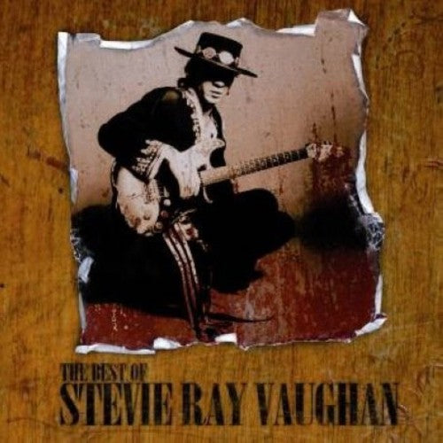 the album cover for Stevie Ray Vaughan - Best Of Stevie Ray Vaughan [Import]