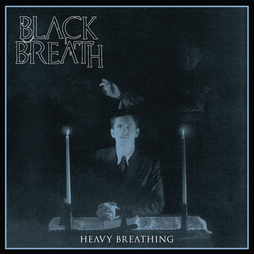 the album cover for Black Breath - Heavy Breathing
