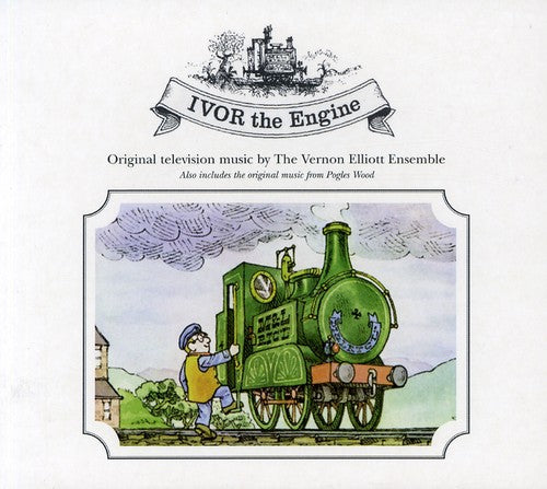 the album cover for Vernon Elliott - Ivor the Engine / Pogles Wood (Original Soundtrack)
