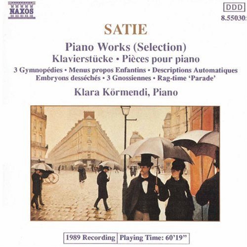 the album cover for Klara Kormendi - Piano Works
