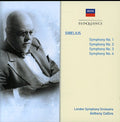 the album cover for Sibelius / Collins / London Sym Orch - Eloquence: Symphonies Nos 1 2 3 & 4