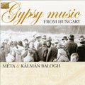 the album cover for Meta & Kalman Balogh - Gypsy Music from Humgary