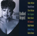 the album cover for Carmen Bradford - With Respect