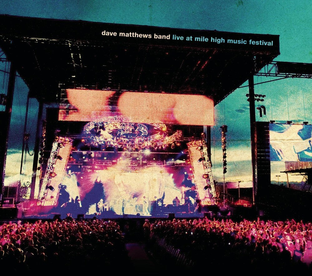 the album cover for Dave Matthews Band - Live at Mile High Music Festival