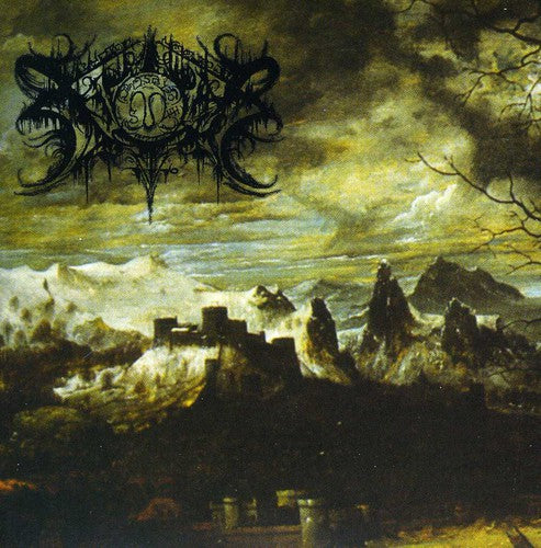 the album cover for Xasthur - Gate Through Bloodstained Mirrors