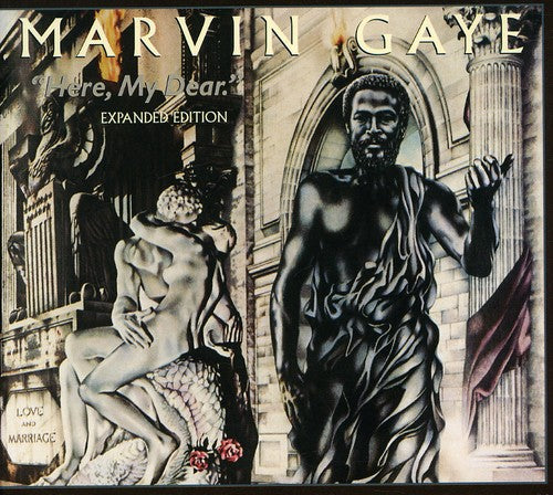 the album cover for Marvin Gaye - Here, My Dear [Expanded Edition] [Digipak] [Remastered] [Bonus Tracks]