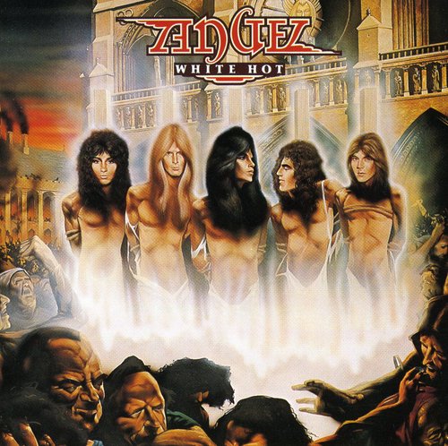 the album cover for Angel - White Hot