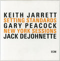 the album cover for Keith Jarrett/Gary Peacock/Jack DeJohnette - Setting Standards