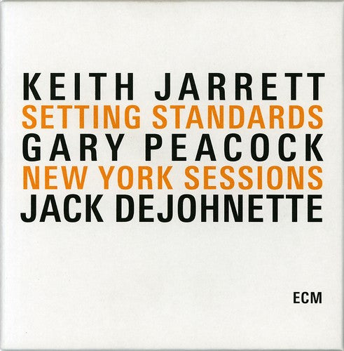 the album cover for Keith Jarrett/Gary Peacock/Jack DeJohnette - Setting Standards