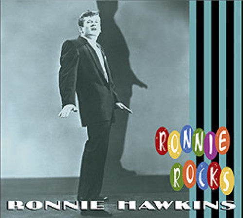 the album cover for Ronnie Hawkins - Rocks [Import]