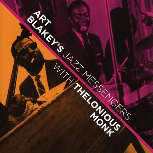 the album cover for Art Blakey & The Jazz Messengers - Art Blakey's Jazz Messengers With Thelonious Monk [Import]