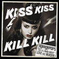 the album cover for HorrorPops - Kiss Kiss Kill Kill