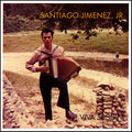 the album cover for Santiago Jimenez Jr. - Viva Seguin