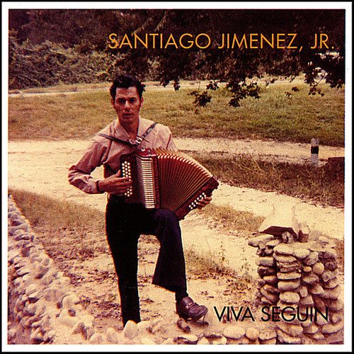 the album cover for Santiago Jimenez Jr. - Viva Seguin