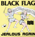 the album cover for Black Flag - Jealous Again