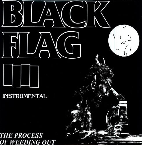 the album cover for Black Flag - Process of Weeding Out