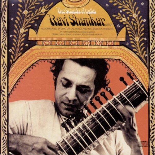 the album cover for Ravi Shankar - The Sounds Of India