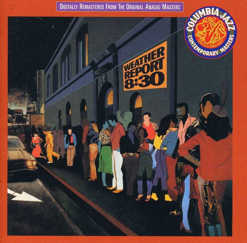 the album cover for Weather Report - 8:30