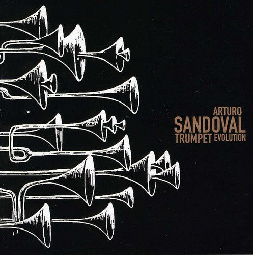the album cover for Arturo Sandoval - Trumpet Evolution