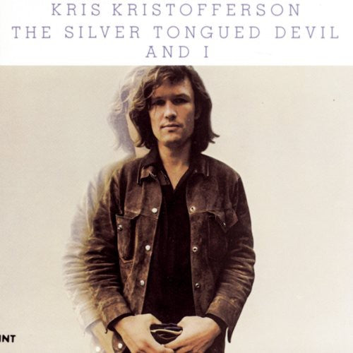 the album cover for Kris Kristofferson - Silver Tongued Devil and I