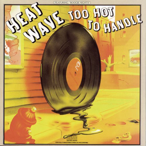 the album cover for Heatwave - Too Hot to Handle