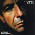 the album cover for Leonard Cohen - Various Positions
