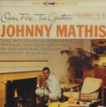 the album cover for Johnny Mathis - Open Fires Two Guitars